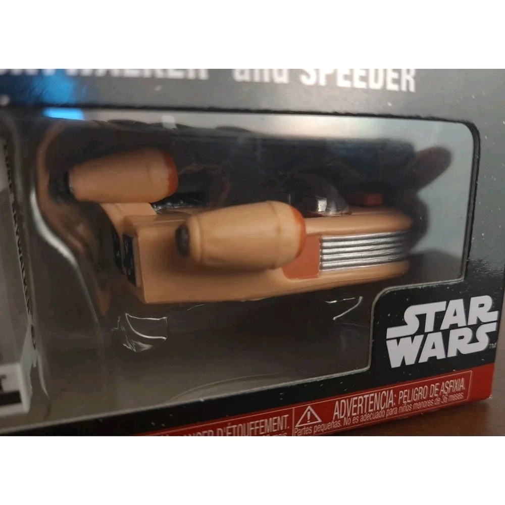 Funko: Bitty Pop Star Wars - Luke Skywalker‎ and Speeder (exclusive)